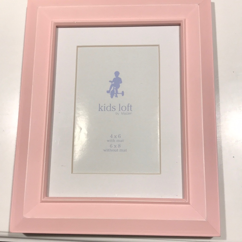 Pink picture frame